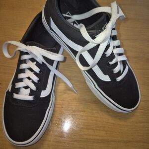 Vans Black and White Women's Sneakers